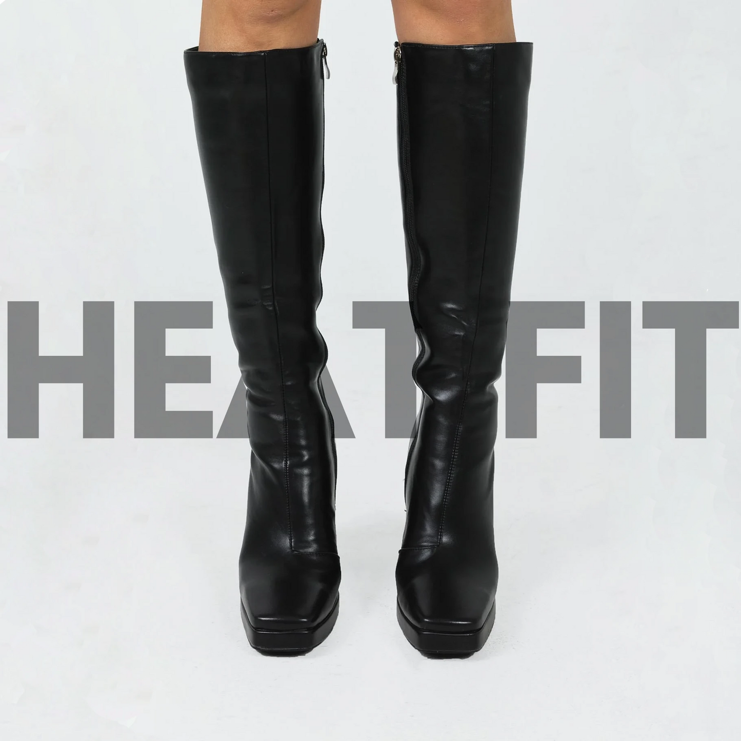 Black Knee Boots