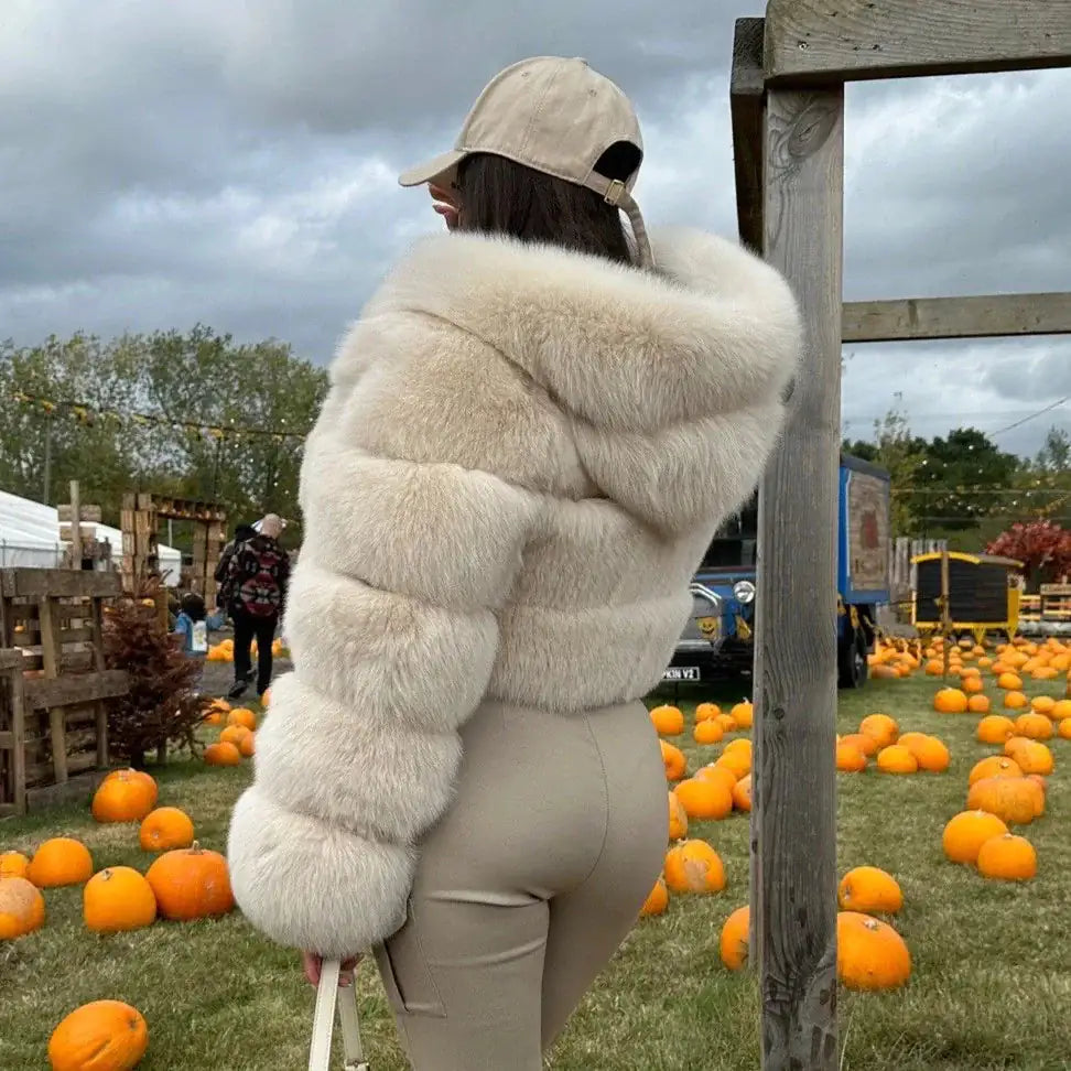 Women's Cloud Faux Fur Jacket