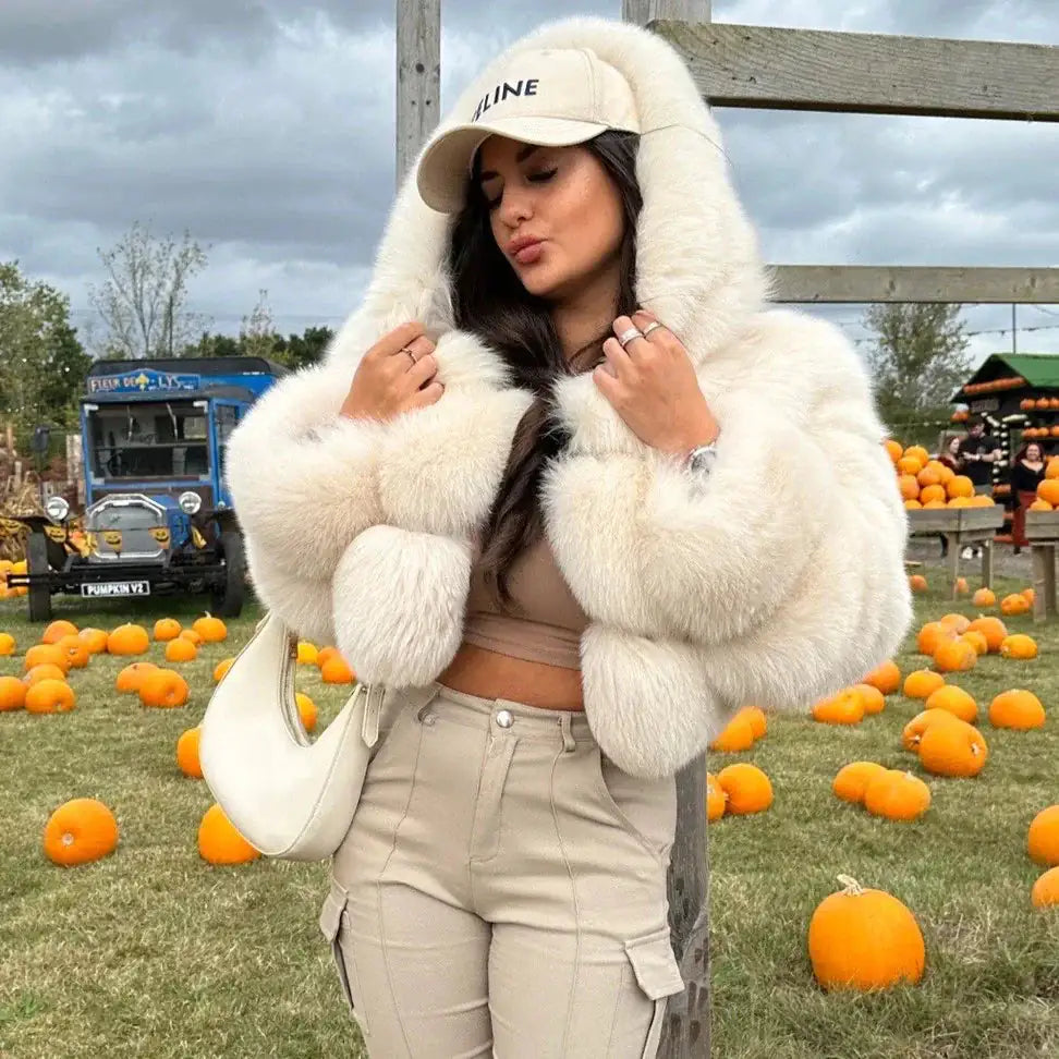 Women's Cloud Faux Fur Jacket